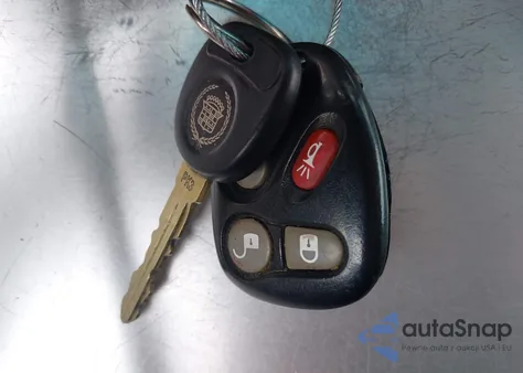 2001 Cadillac Deville Dhs z USA, uszkodzony, nr VIN 1G6KE57Y51U293393